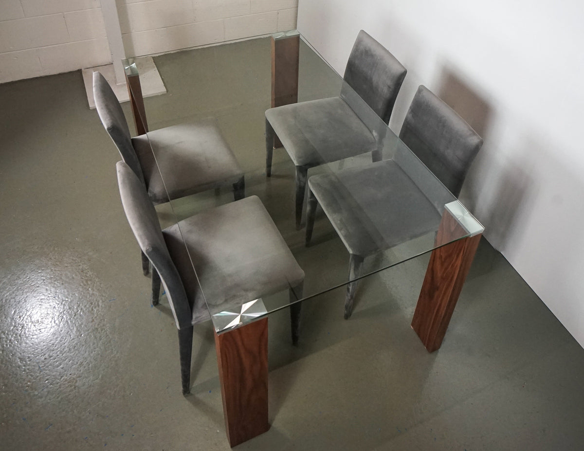 Dwell Dining Table and Chairs Thrifted Furniture