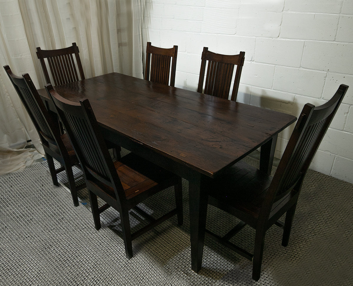 Lombok Dining Table and Six Chairs