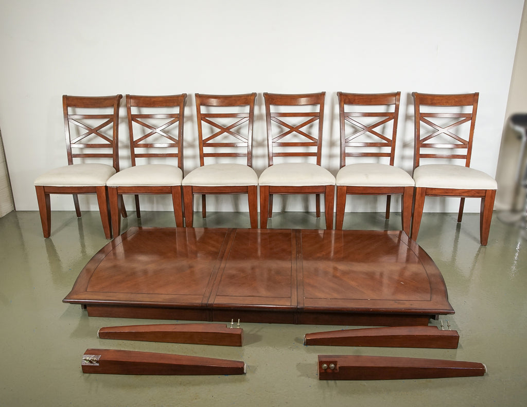 Furniture Village 6 Seater Table and Chairs