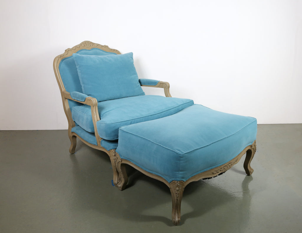 Urban Living French Country Armchair and Footstool