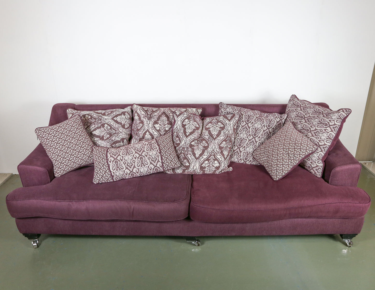 Purple on sale sofa sofology