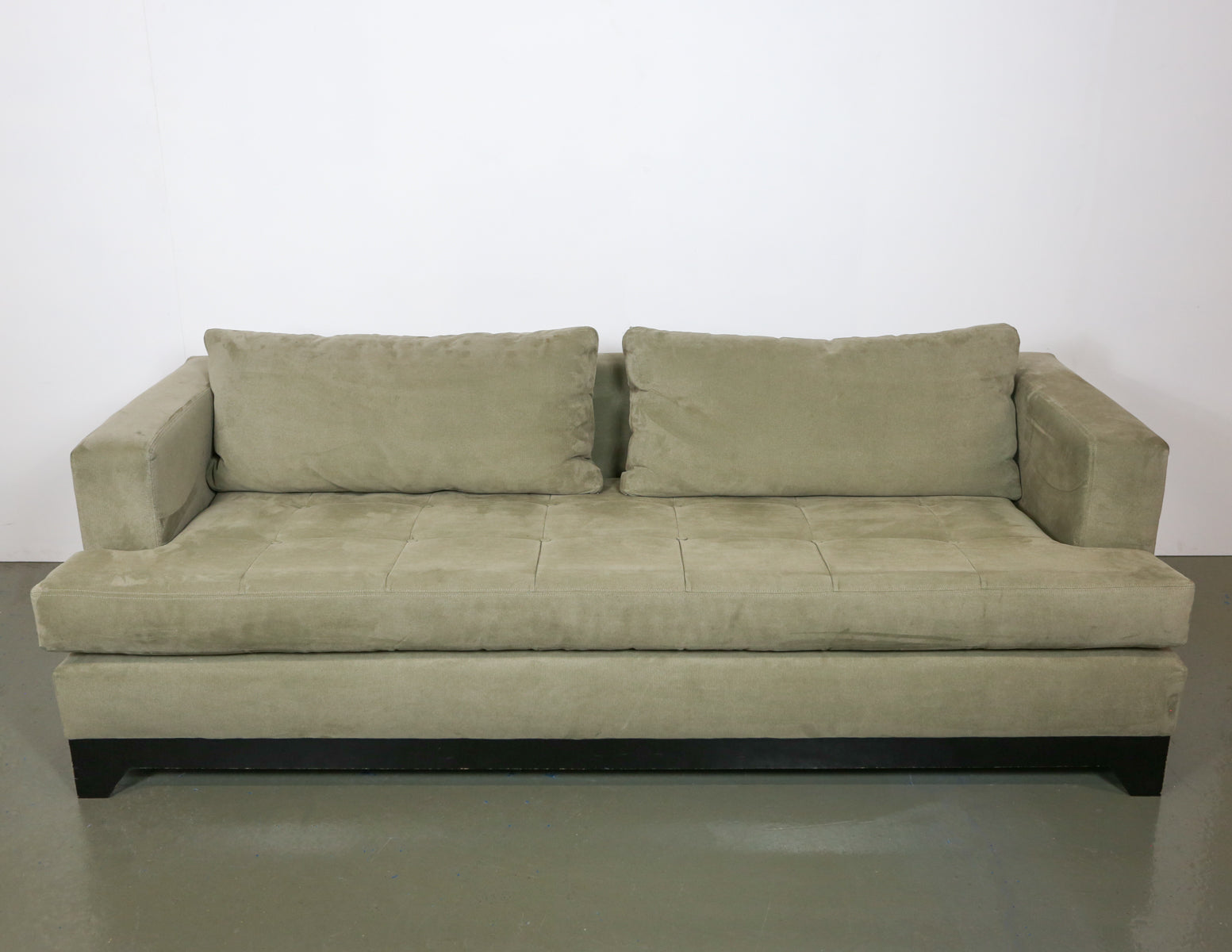 Andrew Martin 3 Seater Velvet Sofa