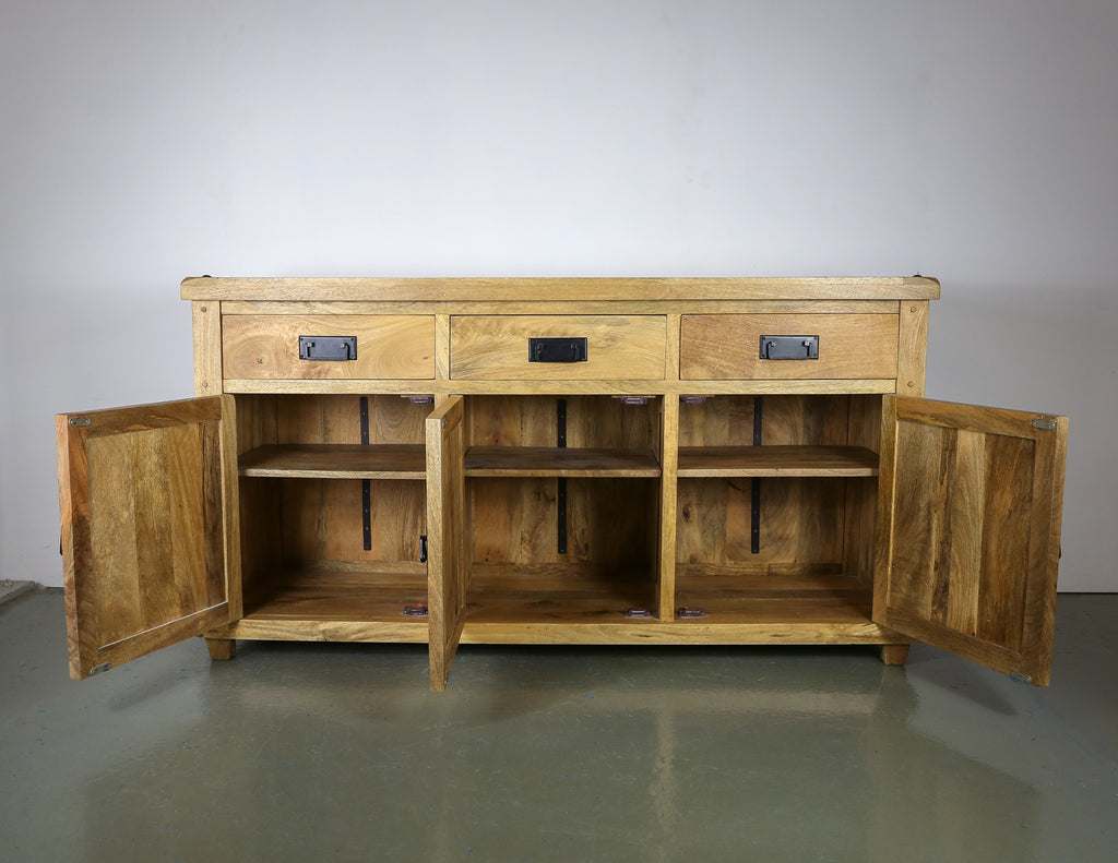 Oak Furniture Land Solid Wood Sideboard