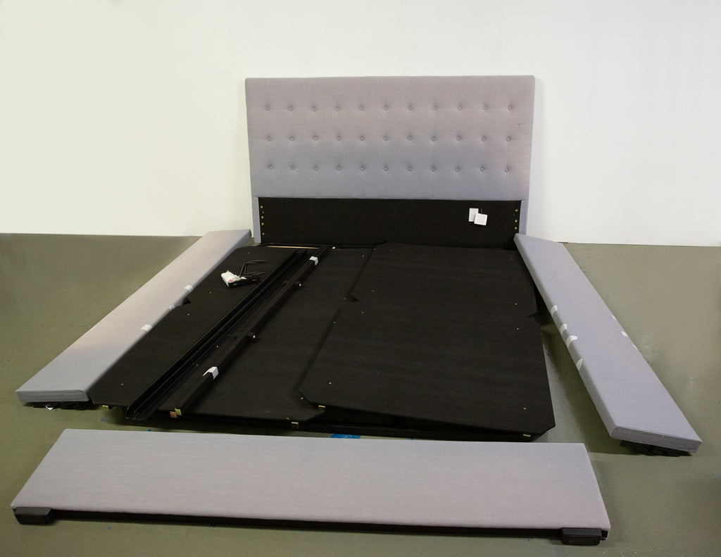 Made dot Com Super King Storage Finlay Bed and Mattress