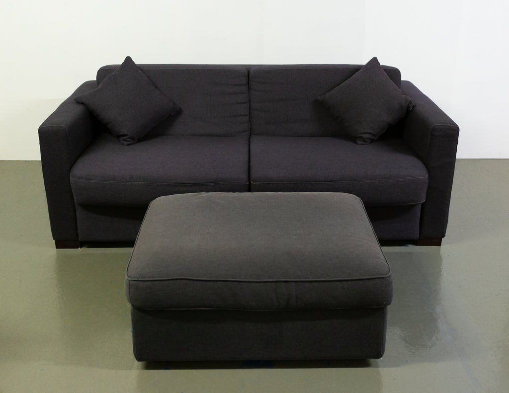 Sofa Bed and Ottoman