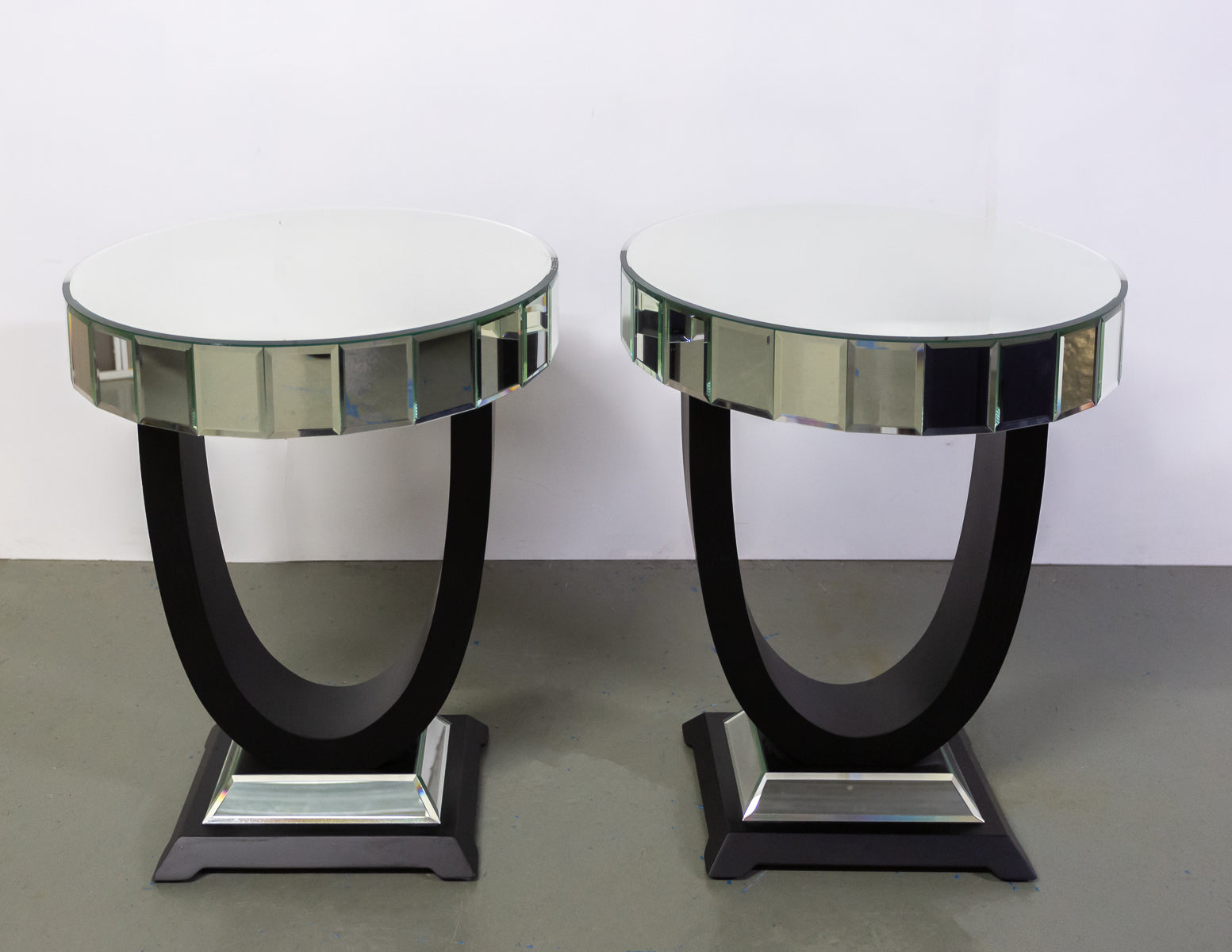 Mirrored End Tables