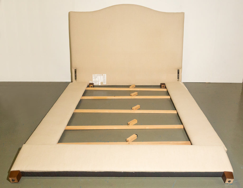 Pottery Barn Raleigh King Size Upholstered Bed