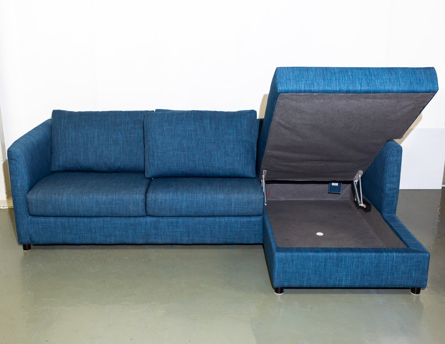 Made sofa bed with storage deals