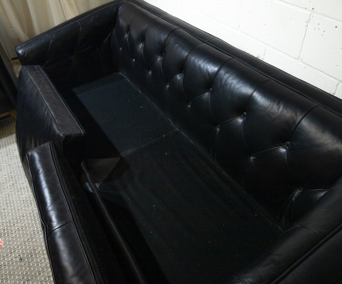 House of Fraser Leather Sofa Set