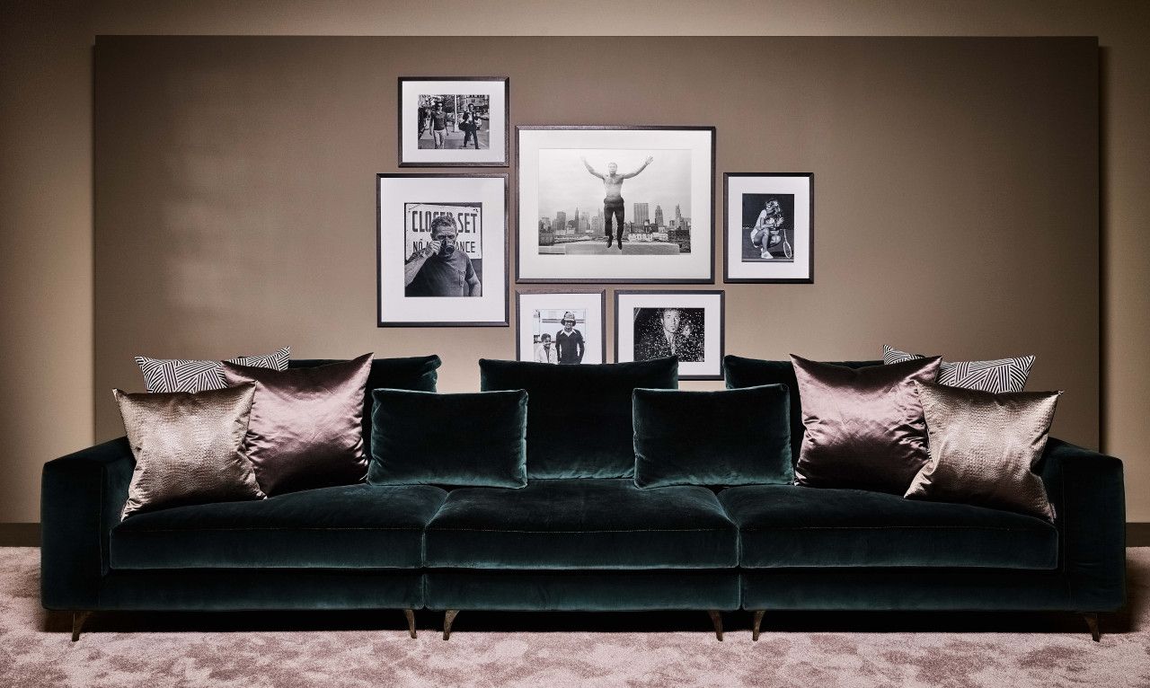 Belgraves Eric Kuster Luxury Velvet Modular Sofa