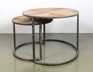 Brand New Frank Hudson Gallery Direct Douglas Side Tables